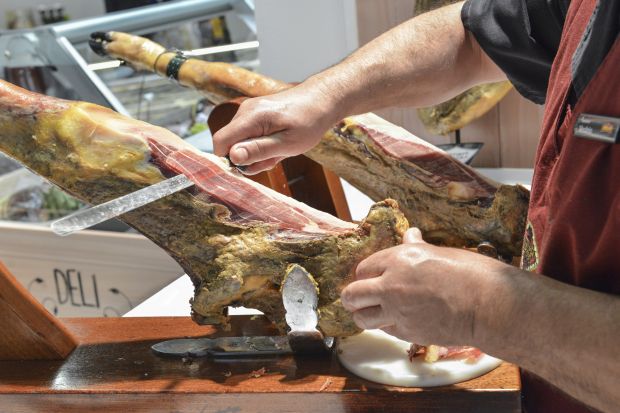 Spanish hams at Anuga 2015 Spanish hams at Anuga 2015