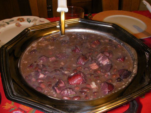 Feijoada is a typical Brazilean dish. Feijoada is a typical Brazilean dish.