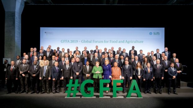 Over three days, around 2000 international visitors from politics, business, science and civil society will discuss the use of digital technologies in agriculture at GFFA. Over three days, around 2000 international visitors from politics, business, science and civil society will discuss the use of digital technologies in agriculture at GFFA.