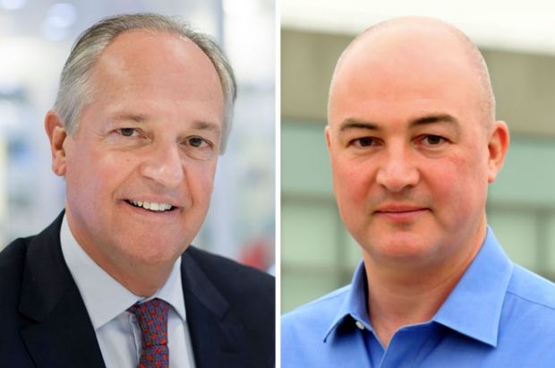 Paul Polman (left), current CEO of Unilever, and Alan Jope (right), new CEO of Unilever starting 1 January. Paul Polman (left), current CEO of Unilever, and Alan Jope (right), new CEO of Unilever starting 1 January.