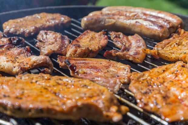 The demand for barbecue products stimulates the meat business. The demand for barbecue products stimulates the meat business.