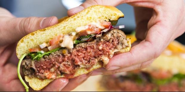The company will sell plant-based burgers directly via its website. The company will sell plant-based burgers directly via its website.