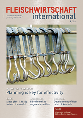 FLEISCHWIRTSCHAFT international 5/2018 FLEISCHWIRTSCHAFT international 5/2018