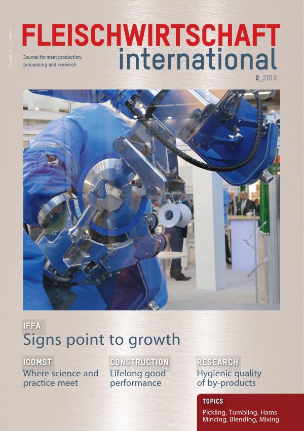 FLEISCHWIRTSCHAFT international 2/2019 FLEISCHWIRTSCHAFT international 2/2019