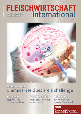 FLEISCHWIRTSCHAFT international 1/2021 Titel FLEISCHWIRTSCHAFT international 1/2021 Titel